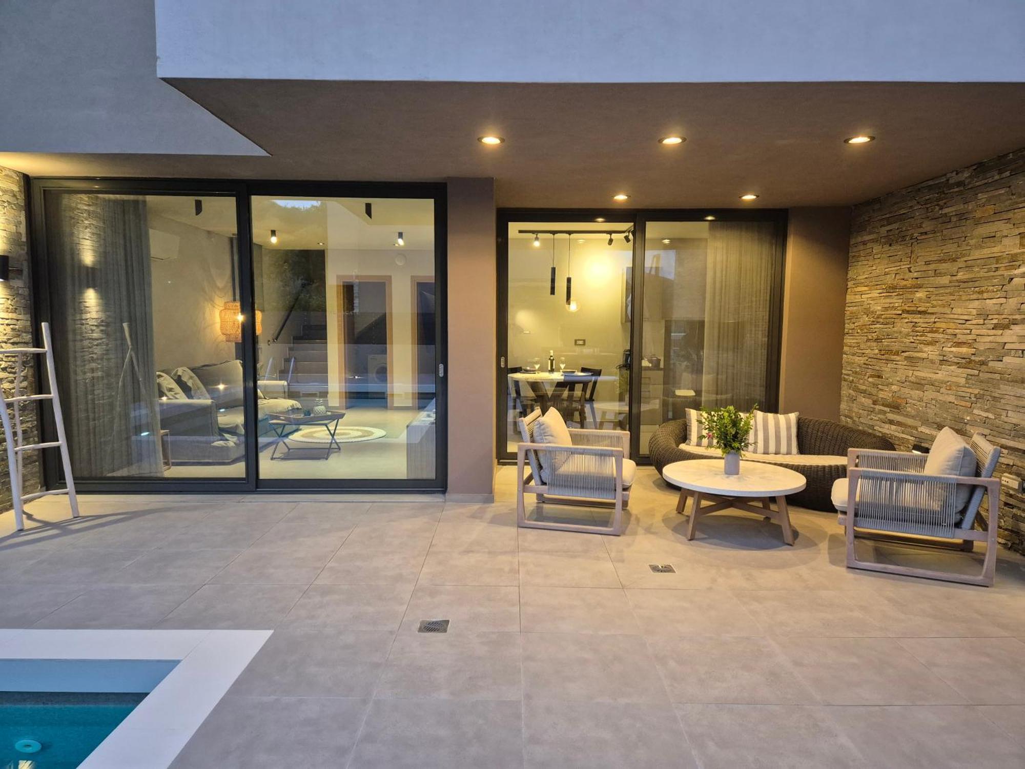 Вилла Aguacate Glafki With Heated Private Swimming Pool Циливи Экстерьер фото