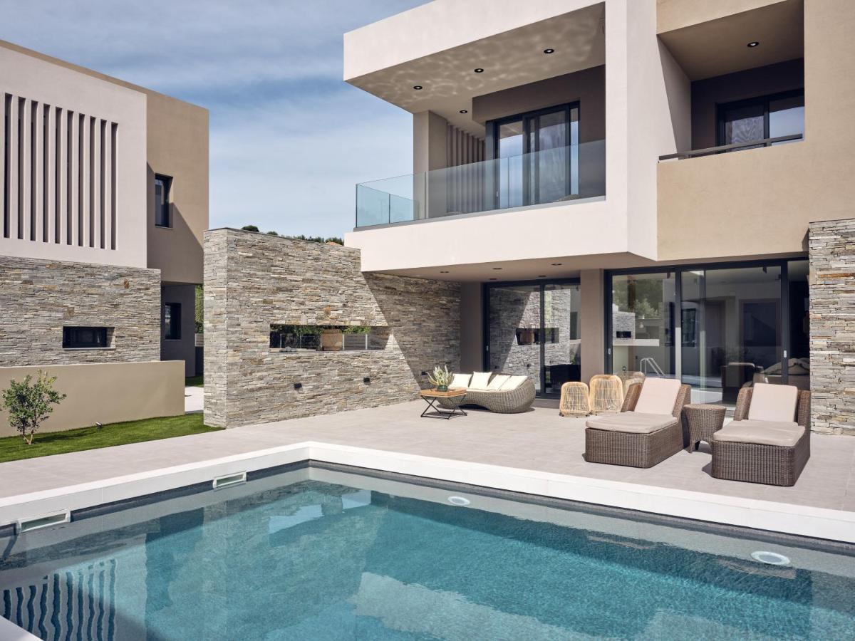 Вилла Aguacate Glafki With Heated Private Swimming Pool Циливи Экстерьер фото