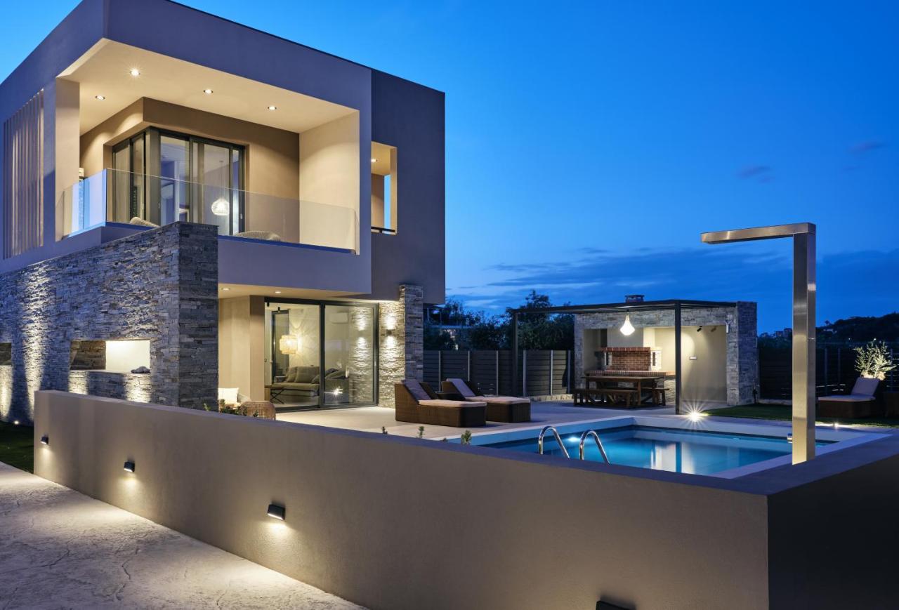 Вилла Aguacate Glafki With Heated Private Swimming Pool Циливи Экстерьер фото